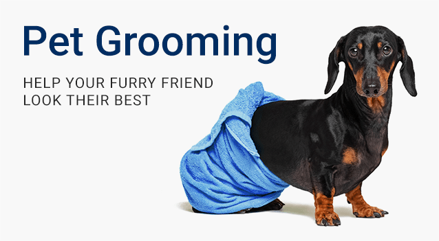 Professional Pet Grooming at Falls Road Animal Hospital